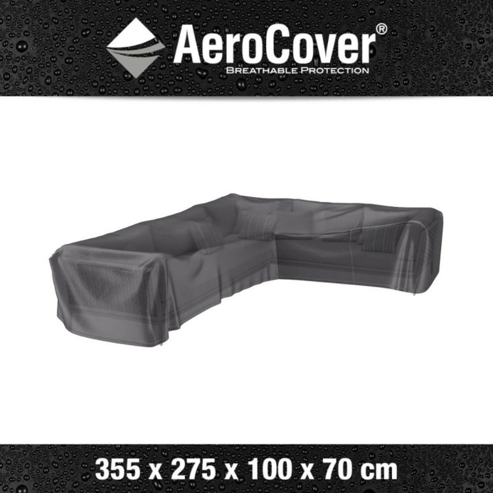 Aerocover Housse De Protection Pour Salon De Jardin D'angle L355 Cm