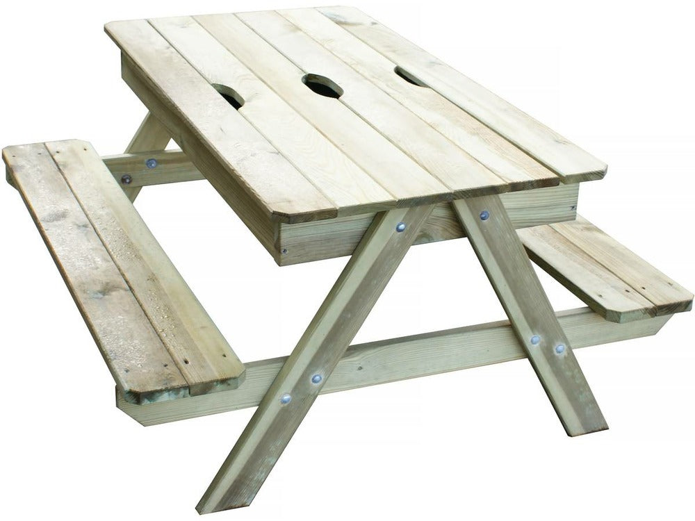  Table Pique-nique Avec Bac à Sable Intégré "kid"