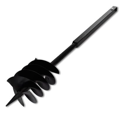 VIDAXL Bêche Et Tarière Manuelle 180 Mm Avec Rallonge 13 M Acier