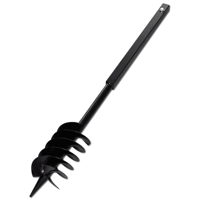 VIDAXL Bêche Et Tarière Manuelle 150 Mm Avec Rallonge 13 M Acier