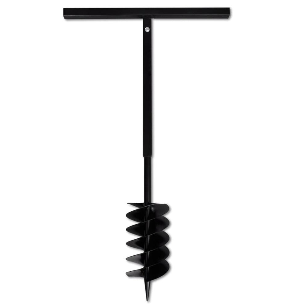 VIDAXL Bêche Et Tarière Manuelle 150 Mm Avec Rallonge 13 M Acier