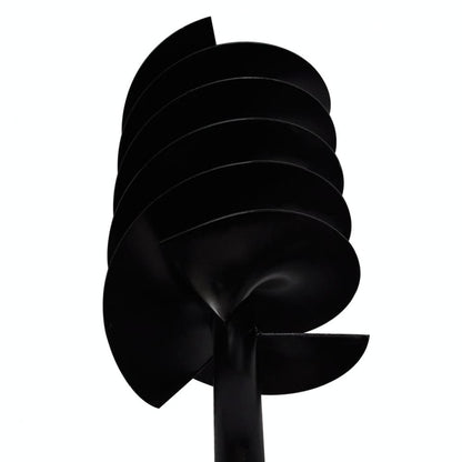 VIDAXL Bêche Et Tarière Manuelle 200 Mm Avec Rallonge 13 M Acier