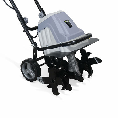  Motobineuse électrique Voltr 1400w, 6 Fraises Et Largeur De Travail De 40cm,