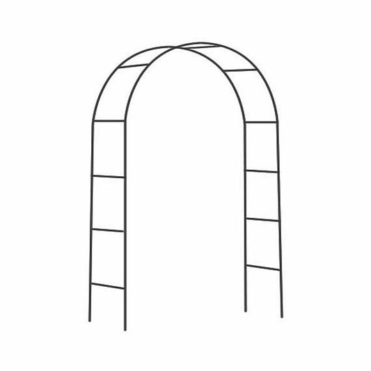  Arche Déco En Fer Noir Atea Gardman - Structure De Soutien Pour Plantes Grimpant
