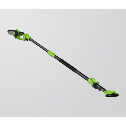  Pack Tronçonneuse électrique Avec Manche Télescopique+ Rootslayer à Main-noir