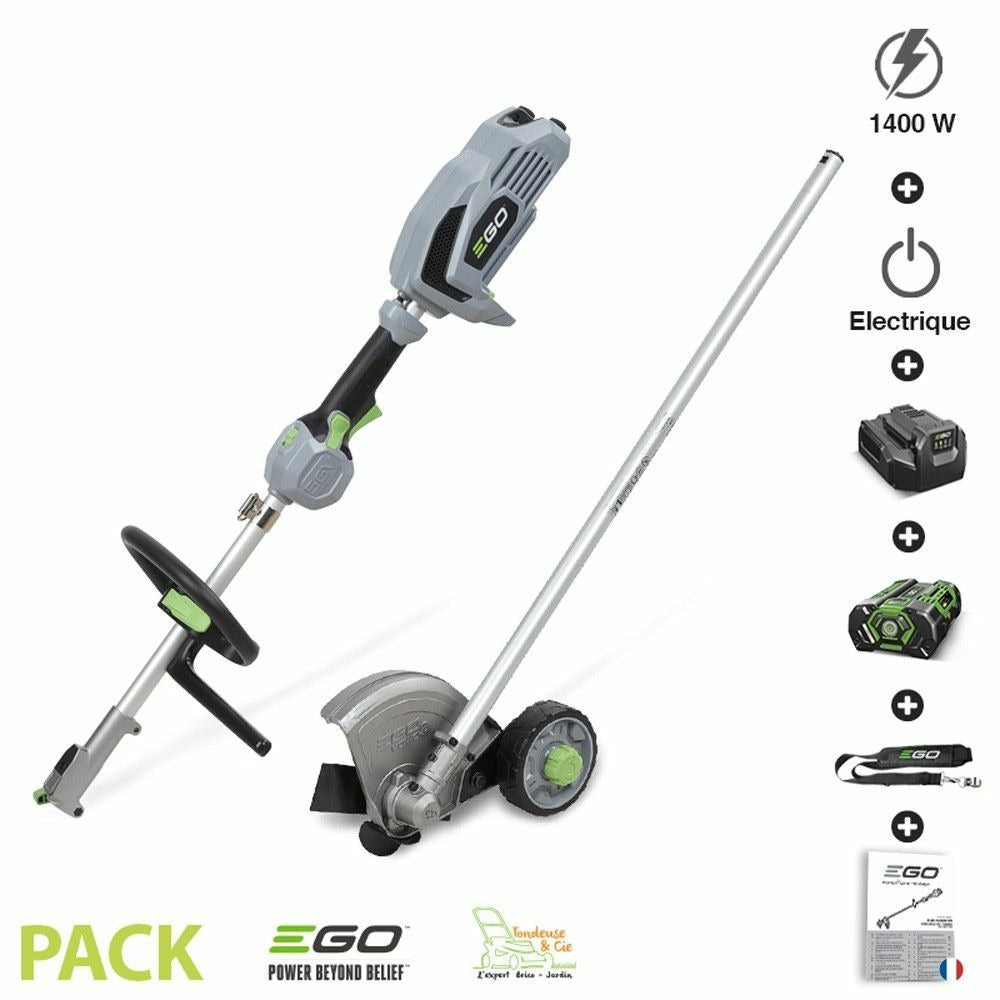  Pack Dresse Bordure à Batterie Moteur électrique Ego Power+ Ea0800e