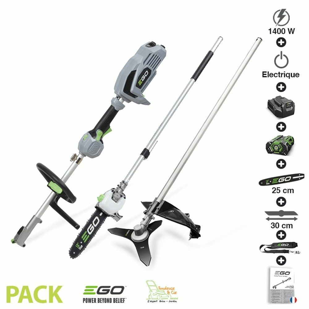  Pack Entretien Espaces Verts à Batterie Tout Inclus Egopower 56 Volts