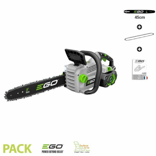  Tronconneuse Electrique 1800w à Batterie Guide Oregon 45 Cm Ego Power+ Cs1800e