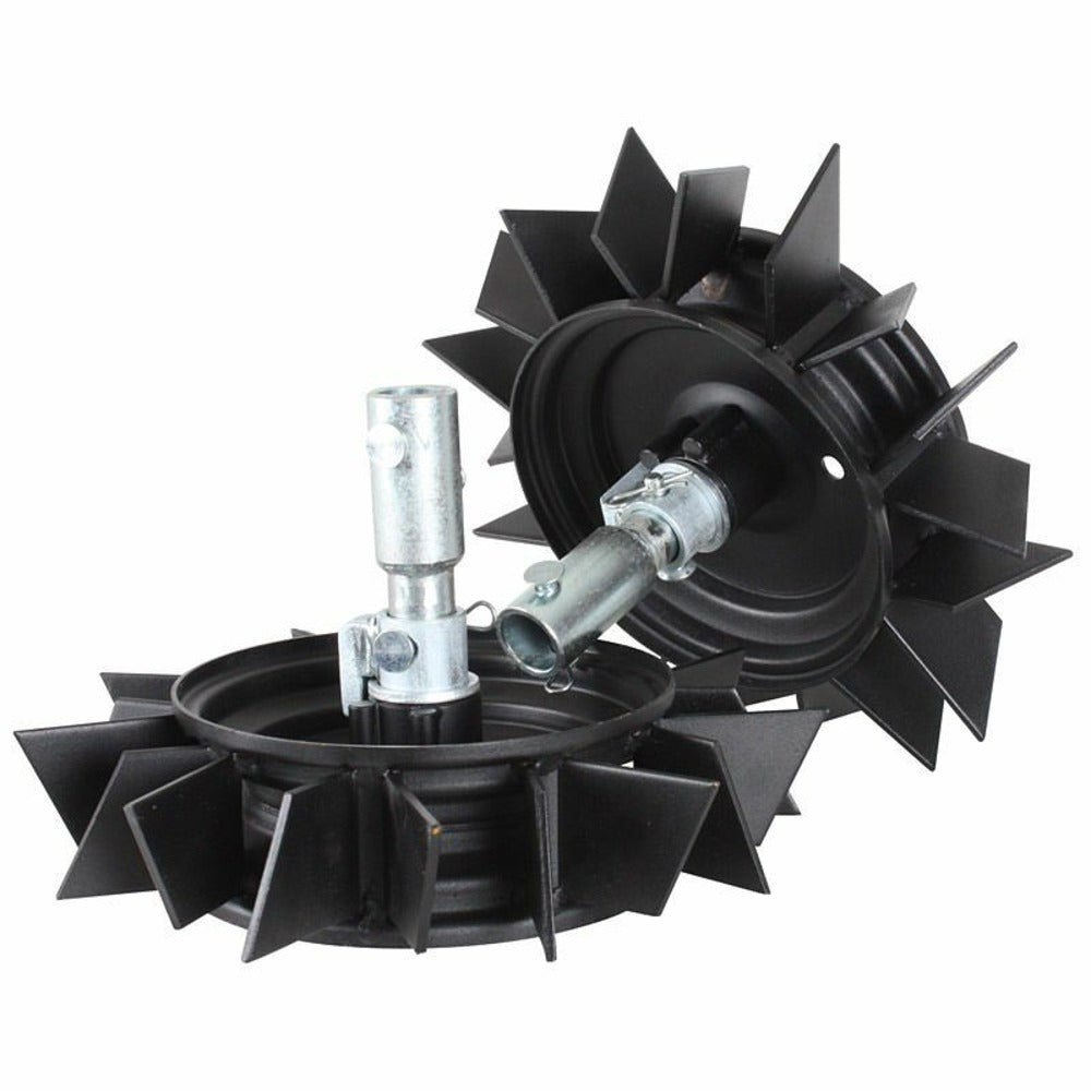  Roues Métalliques 400x8 Pour Motobineuse Et Motoculteur Texas