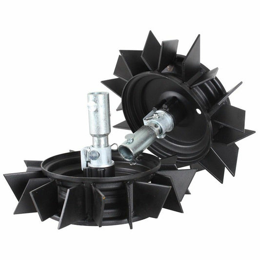  Roues Métalliques 400x8 Pour Motobineuse Et Motoculteur Texas