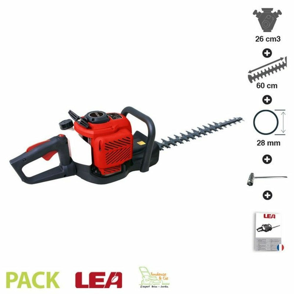  Taille-haies Thermique 25,5cc Lame 60 Cm Anti-vibration Dunsch Du36255-60dr