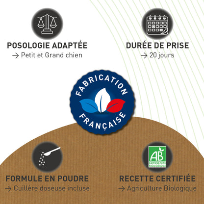  Probiotique Chien Bio Regul'transit-complément Alimentaire Chien - 10 Kg - 32 G
