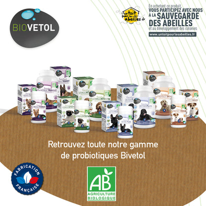  Probiotique Chien Bio Regul'transit-complément Alimentaire Chien - 10 Kg - 32 G