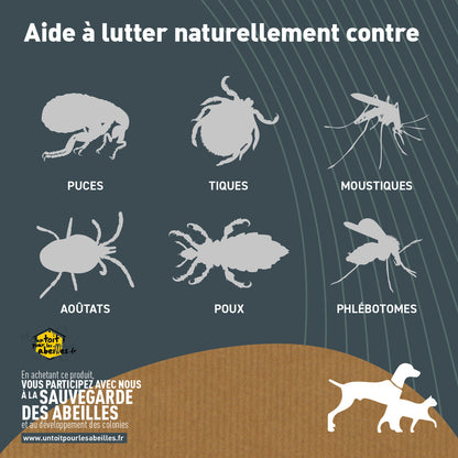  Lotion Anti-insectes - Insectifuge Bio Certifié Ecocert - Chien Et Chat - 500ml