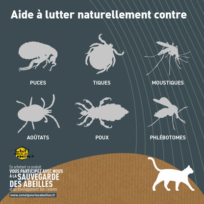  Pipettes Anti Puces Chat/chaton Bio - Certifié Ecocert - 6 Pipettes* 1ml