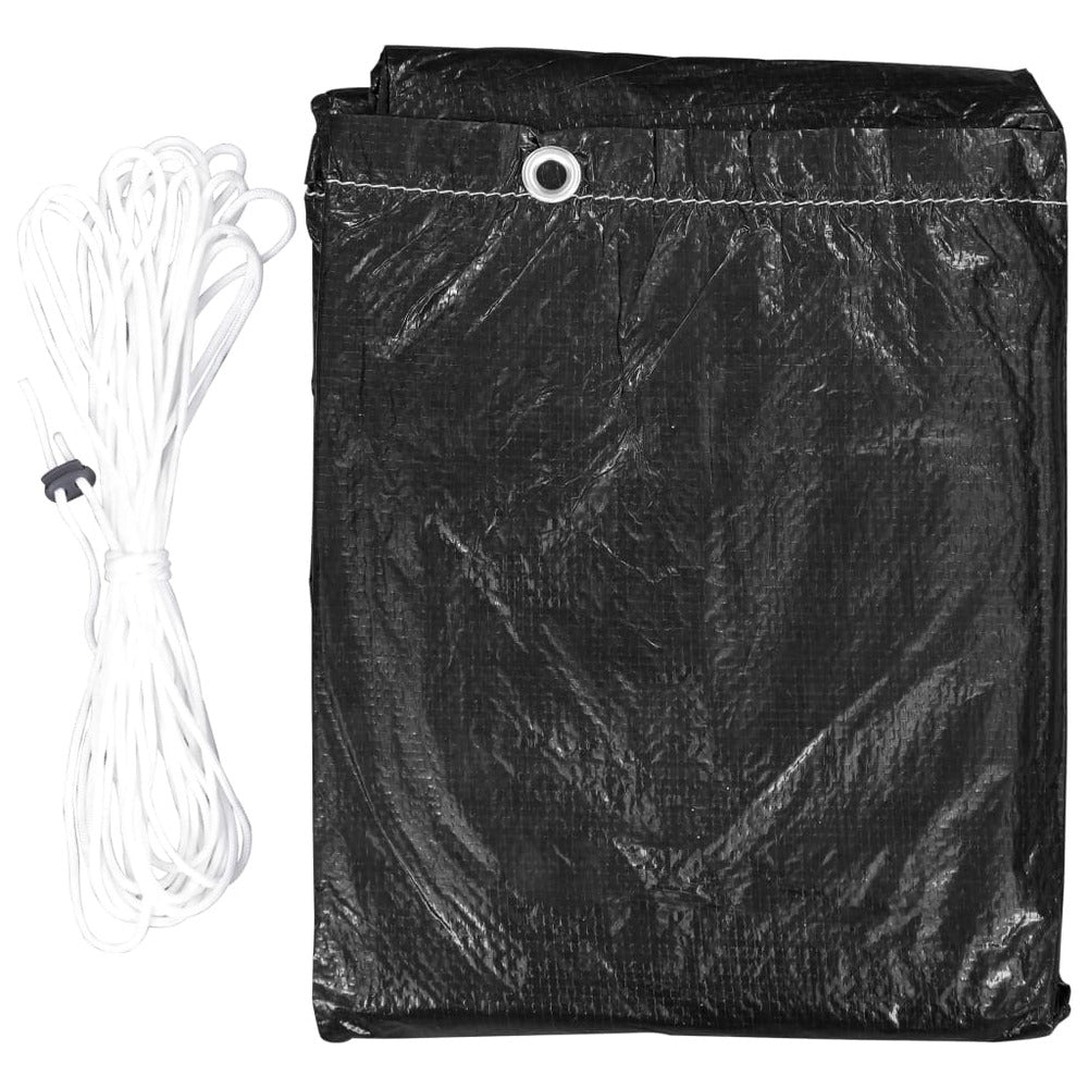 VIDAXL Housse De Balancelle 10 œillets 2 Fermetures 255x145x170 Cm