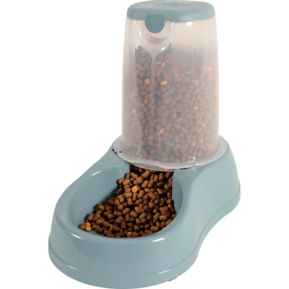 Stefanplast Distributeur De Croquettes 6.5 Kg, Bleu En Plastique, Pour Chien