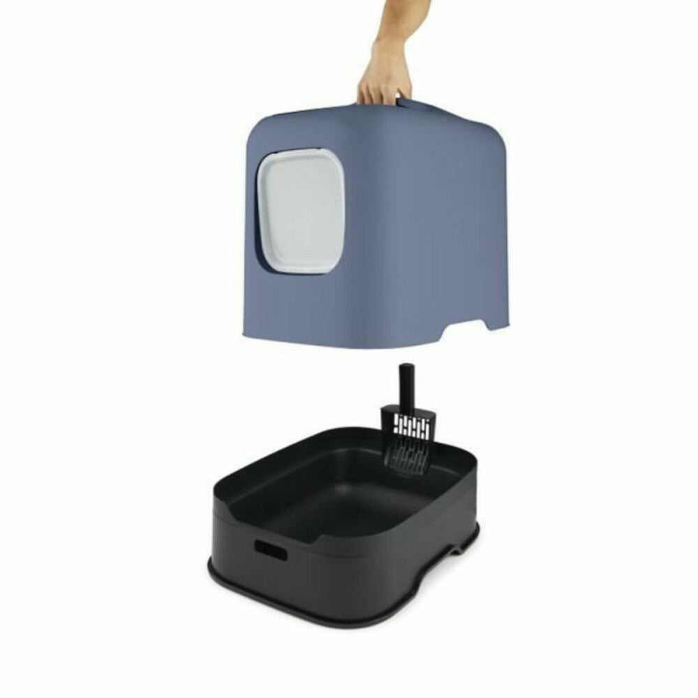  Bac à Litière Pour Chats Horizon Bleu