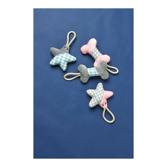 Hunter Jouet Pour Chien Salima Jouet Peluche Avec Corde étoile De Mer Rose Chiots