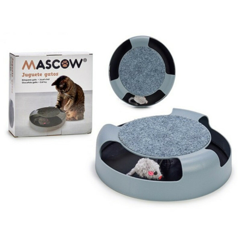  Jouet Pour Chats Gris (25 X 6,5 X 25 Cm)