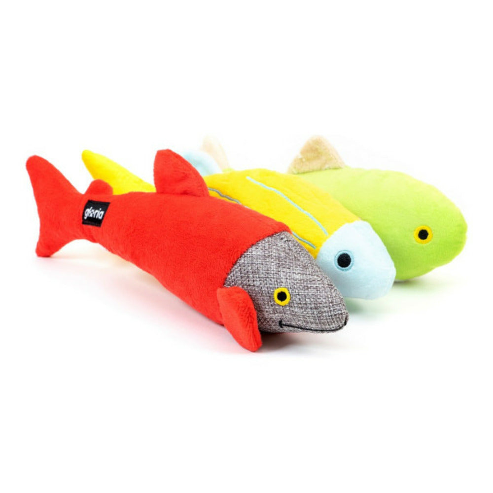 Gloria Jouet Pour Chien Linkin Poisson Polyester Feuille De Mousse Polypropylène