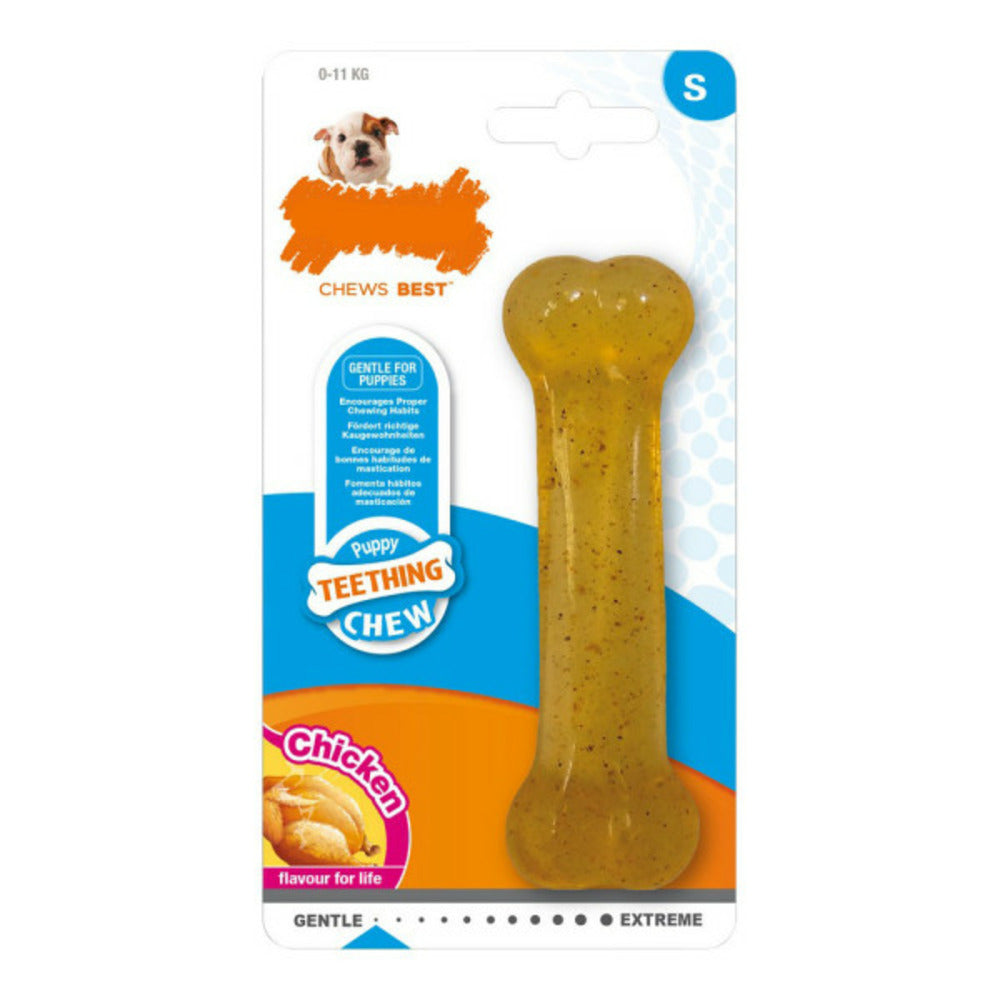 Nylabone Jouet Pour Chien Taille M Poulet Thermoplastique Chiots
