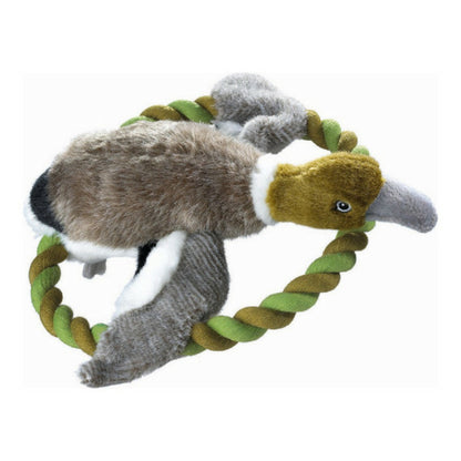 Hunter Jouet Pour Chien En Peluche Wildlife Train Avec Corde Canard (26 Cm)