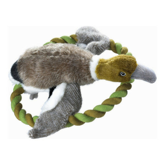 Hunter Jouet Pour Chien En Peluche Wildlife Train Avec Corde Canard (26 Cm)