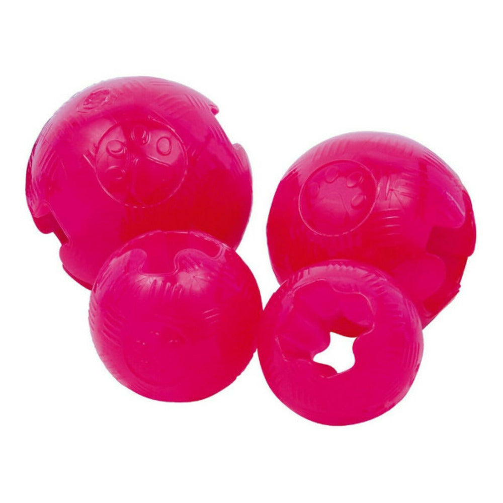 Gloria Jouet Pour Chien Tpr Rose (6,5 Cm)