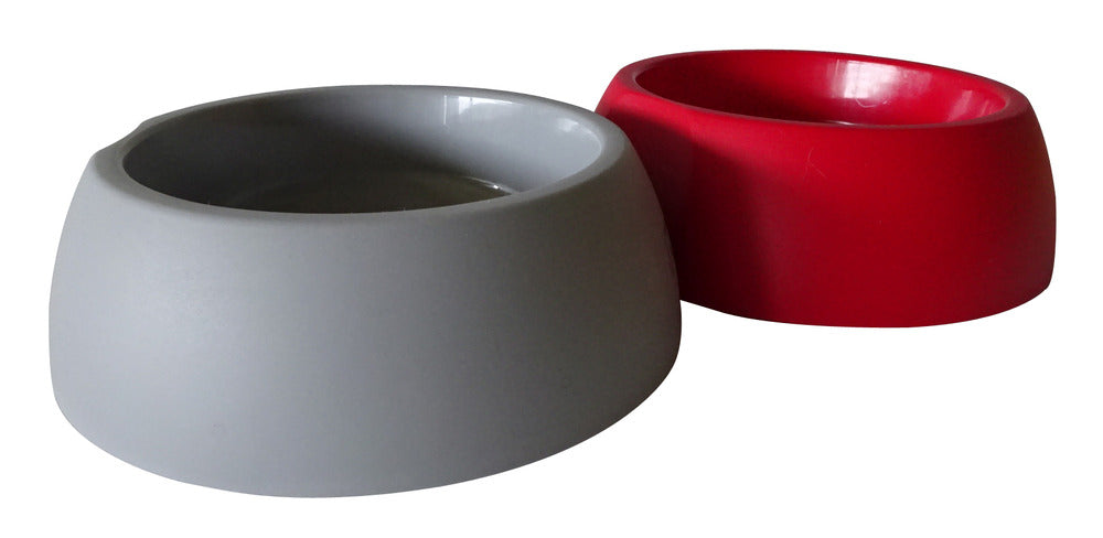  Gamelle Ronde Grise - 22x22x7