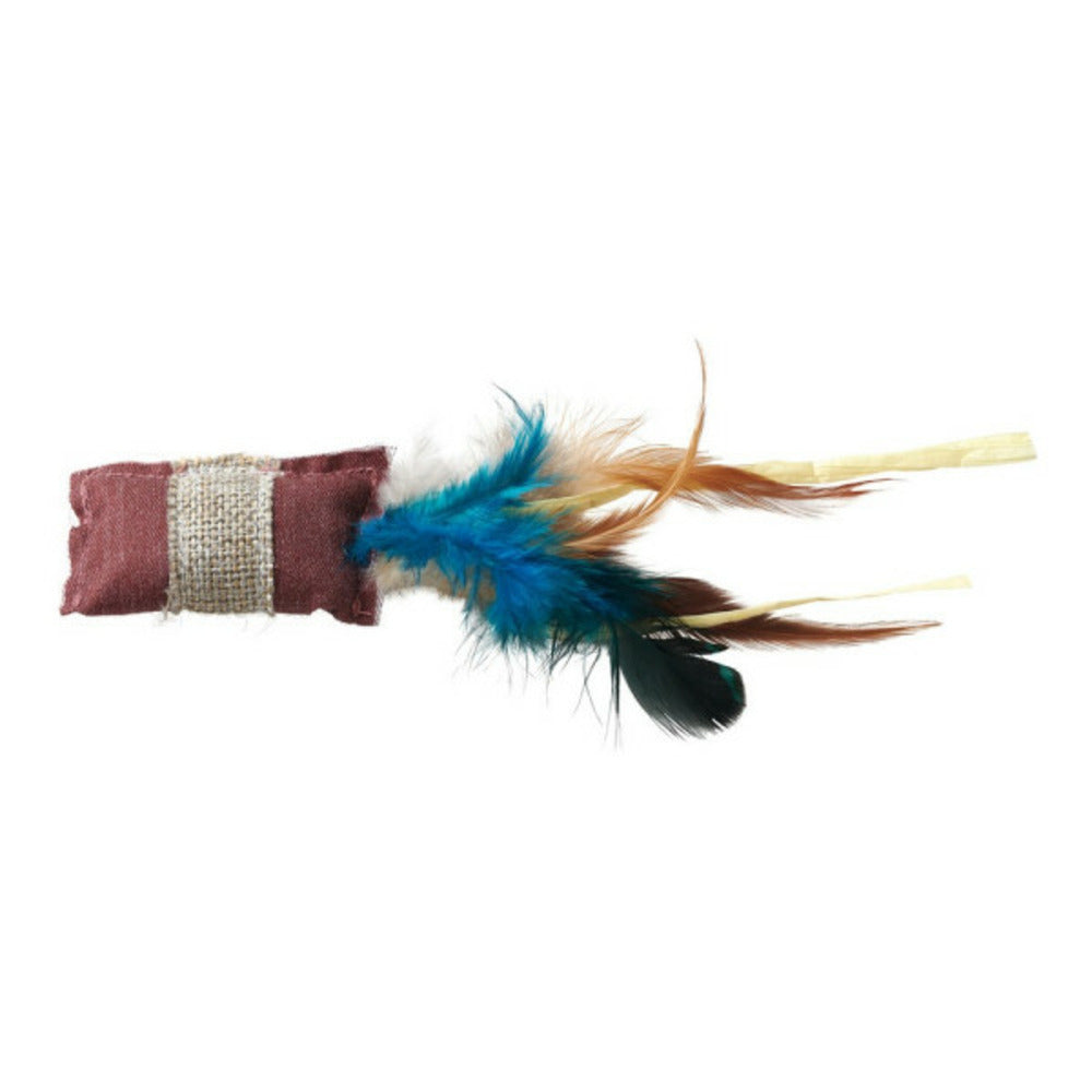 Hunter Jouet Pour Chats Kemi Plumes Herbe à Chat (10 Cm)