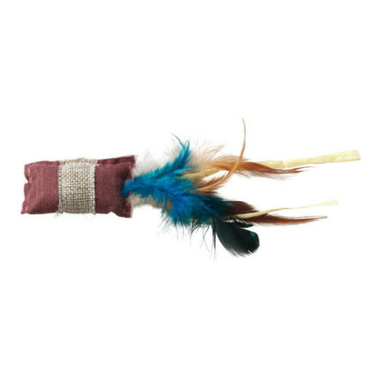 Hunter Jouet Pour Chats Kemi Plumes Herbe à Chat (10 Cm)