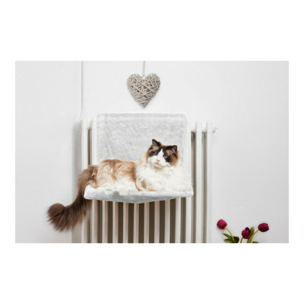 Gloria Hamac Suspendu Pour Chats Bora Bora Blanc (45 X 26 X 31 Cm)