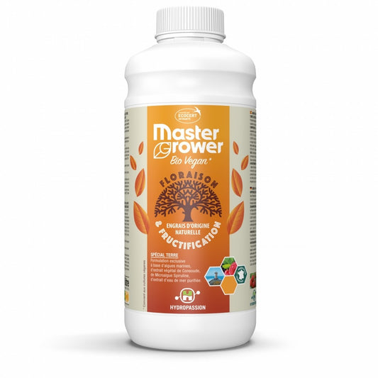  Engrais Bio Vegan Bloom 1 Litre Master Grower