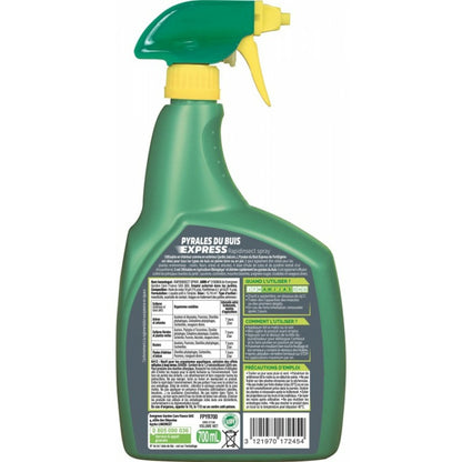  Insecticide Pyrales Du Buis Prêt à L'emploi 700ml