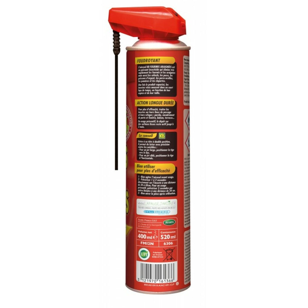  Anti Fourmis Araignees Aerosol - 400ml