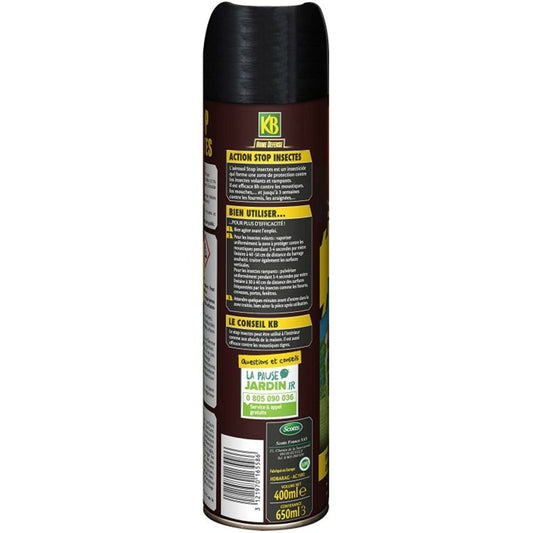  Stop Insectes Aerosol, 400 Ml Hdbarag