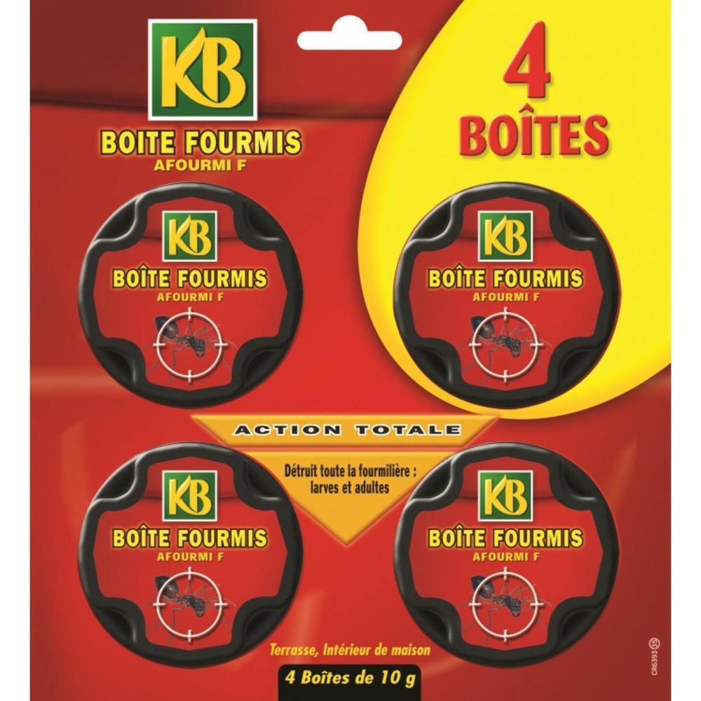  Anti Fourmis Boites Appat X4