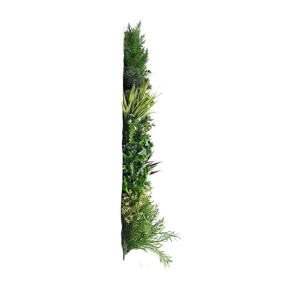  Mur Végétal Artificiel Premium City 2 - 12 Plantes - 1m X 1m