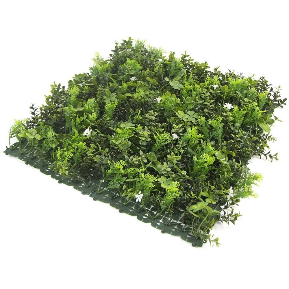  Mur Végétal Artificiel Oxalis - 1m X 1m