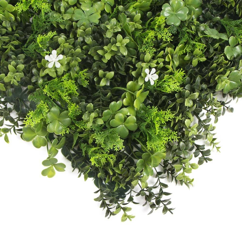  Mur Végétal Artificiel Oxalis - 1m X 1m