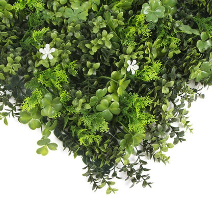  Mur Végétal Artificiel Oxalis - 1m X 1m