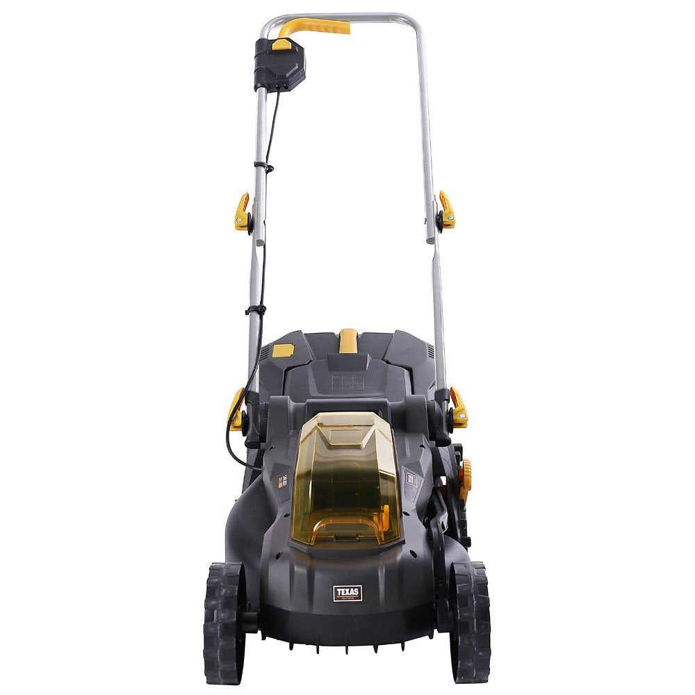  Tondeuse Gazon 2 Batteries 20v 2ah Lame 33cm Bac 35l Texas Lmx2033