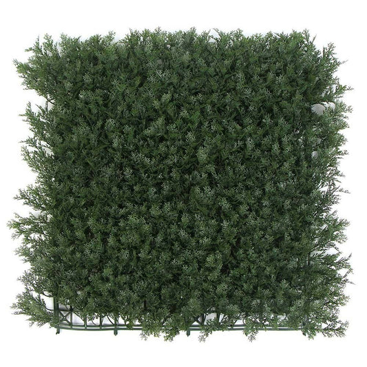  Mur Végétal Artificiel Cyprès - 1m X 1m