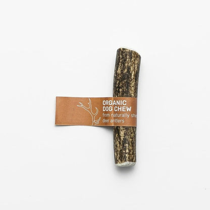  Jaja - Bois De Cerf Pour Chien Naturel Fendu à Mâcher, 10cm