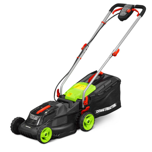  Tondeuse à Gazon 40v (2x20v) 34 Cm - Sans Batterie - Constructor