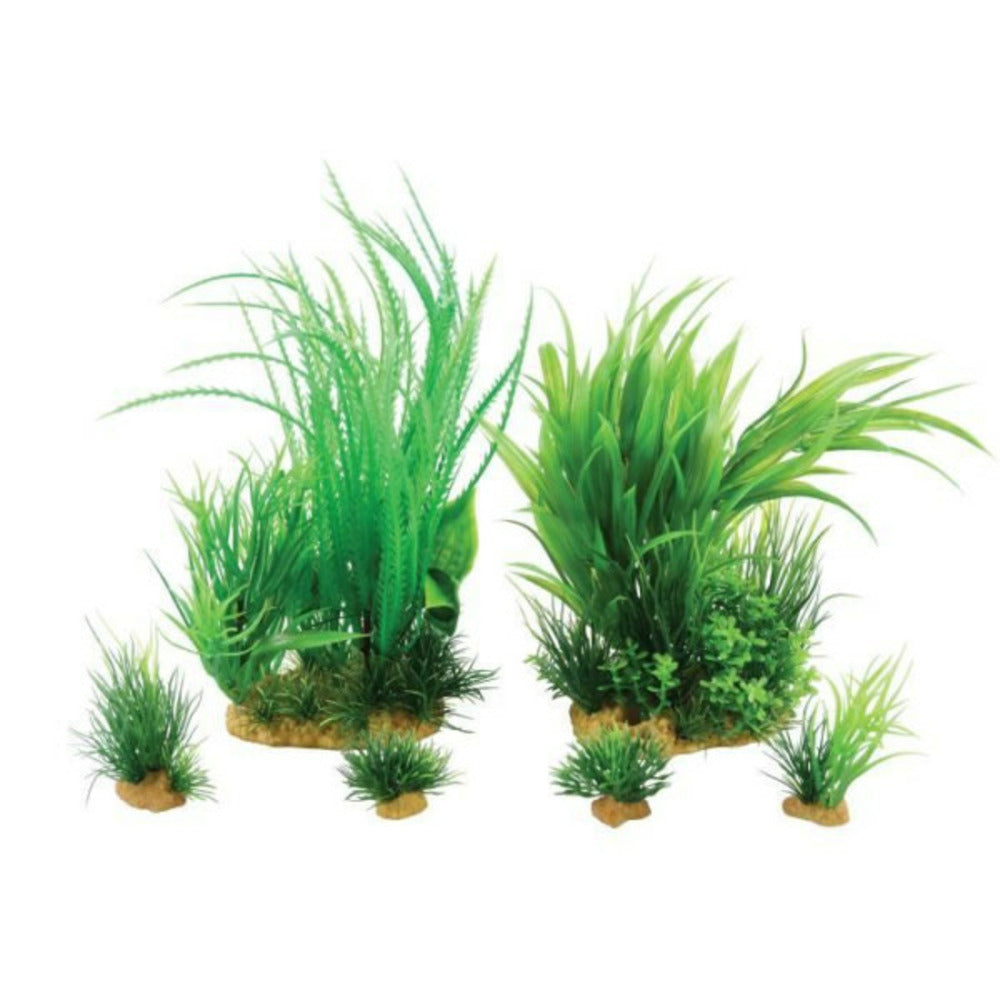 Zolux Kit De 6 Plantes Artificielles Jalaya N1 - Pour Aquarium