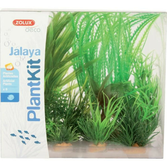 Zolux Kit De 6 Plantes Artificielles Jalaya N1 - Pour Aquarium
