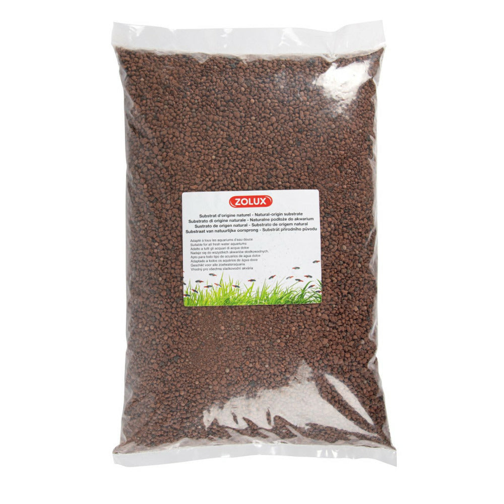 Zolux Substrat D'origine Naturelle à Base D'argile Pour Aquarium 4 Kg