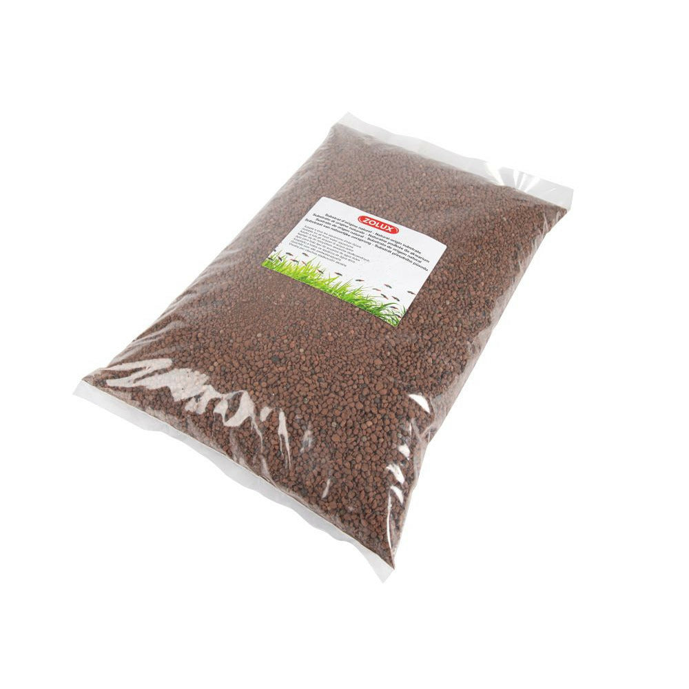 Zolux Substrat D'origine Naturelle à Base D'argile Pour Aquarium 4 Kg